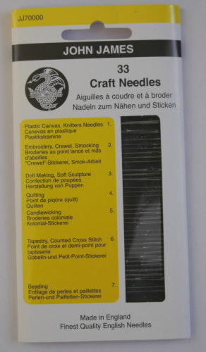 John James Craft Needles (33) - Click Image to Close